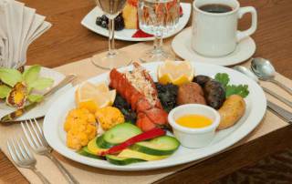 Fruit and Vegetables Plate